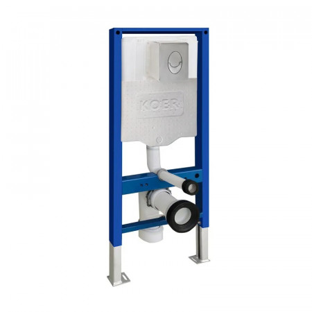 Інсталяція для підвісного унітазу Koer KT-0503-01 500x126x1150mm з панеллю змиву KT-0606-01 Хром (KR5347)