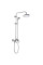 Душова колона зі змішувачем Mixxus Premium BARCELONA Chr-009-J (MI1669)