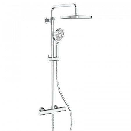 Душова колона з термостатичним змішувачем Koer KB-55013-01 (Колір хром) (KR4730)