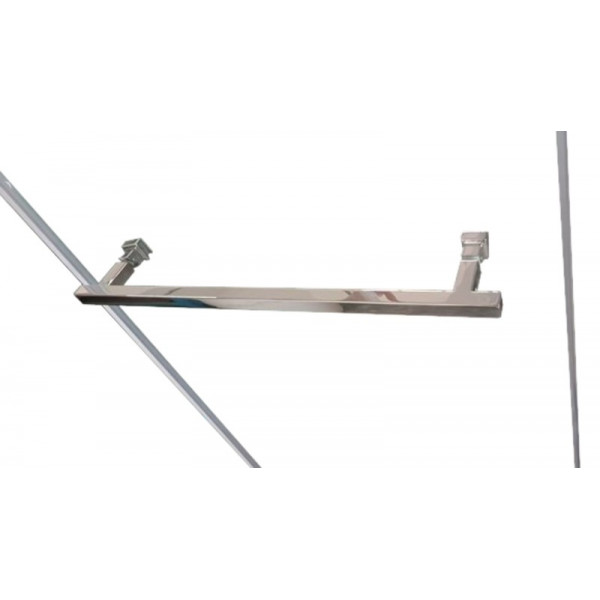 Душова кабіна без піддону Koer SR SC01-120x80x200-TR-01 прозоре скло Easy Clean 8мм, хром (KR5353)