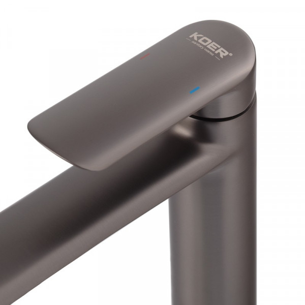 Змішувач для умивальника Koer KB-11028-07 високий (KR5296)