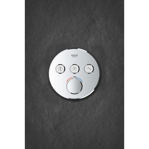 Термостат прихованого монтажу на 3 споживача Grohe Grohtherm SmartControl (29121000)