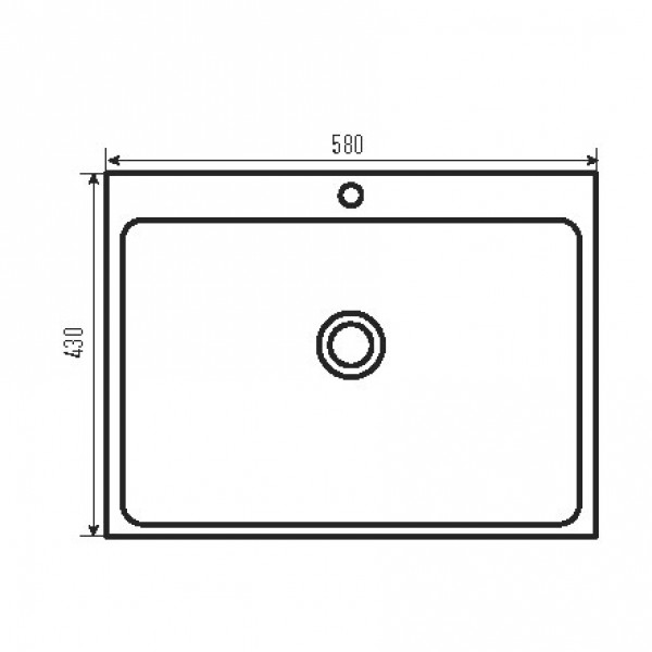 Мийка Zerix ZH5843-215 Nano-Black (3.0/0.8) з нержавіючої сталі (MX1584)