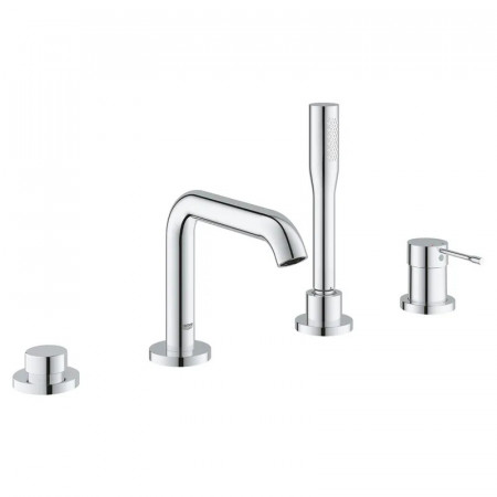 Одноважільний змішувач для ванни на 4 отвори Grohe Essence (25251001)