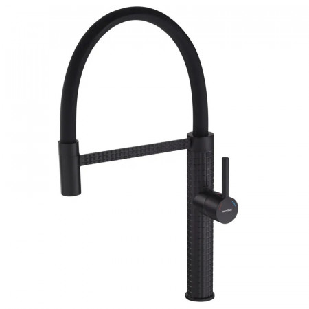 Змішувач для кухні Mixxus Premium Oliwer 017 BLACK REFL.BLACK (MI6966)