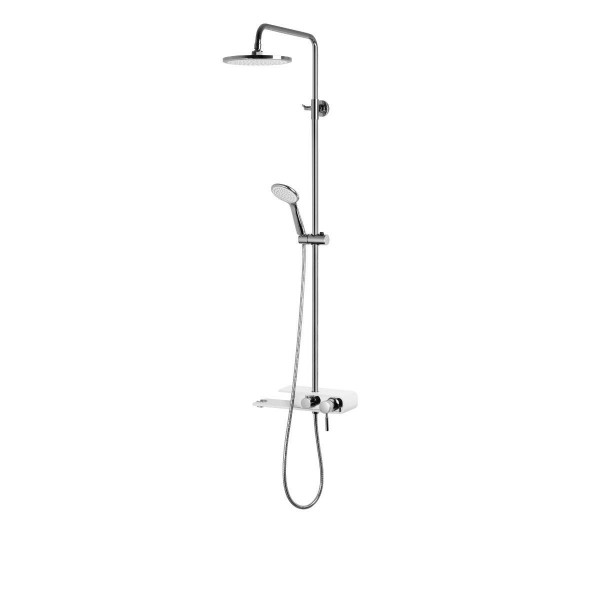 Душовий гарнітур CORSAN KLAR FIBER CHROME WHITE *