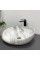 Умивальник (раковина) VBI RICCIA LIGHT STONE GLOSSY накладний