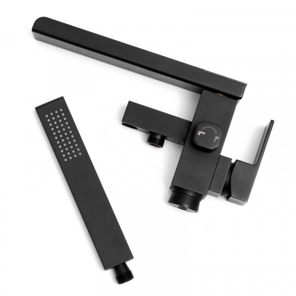 Змішувач для ванни YOKA ROMA BLACK MATT чорний *