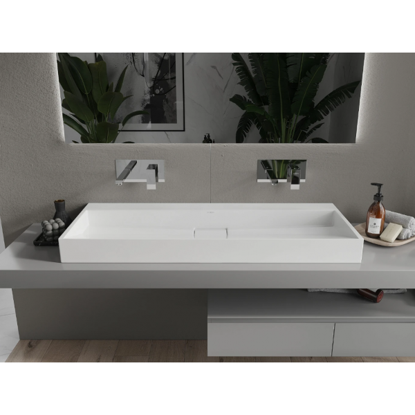Умивальник (раковина) MEXEN AVA 120 WHITE B/O накладний підвісний