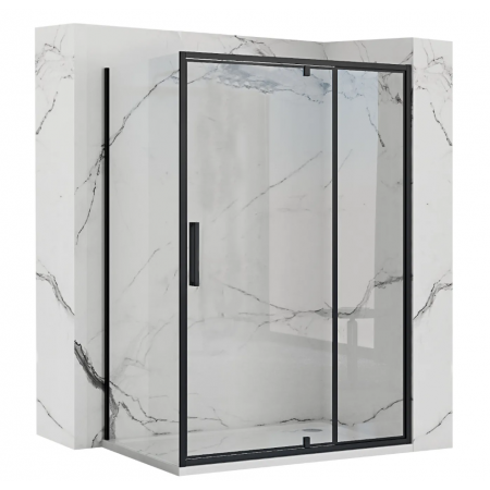 Душова кабіна REA RAPID SWING 100x120 BLACK