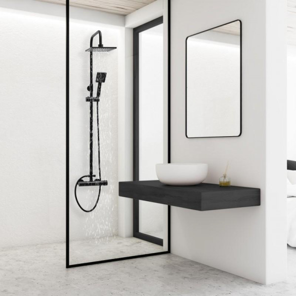Душовий гарнітур YOKA FLOVA 20 BLACK *