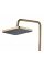 Душовий гарнітур REA HELIX BRUSHED GOLD матове золото з виливом