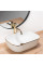 Умивальник (раковина) REA BELINDA WHITE GOLD EDGE накладний