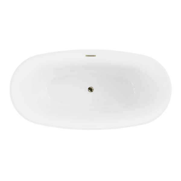 Ванна окрема MEXEN ERIS 170х85 WHITE-G акрилова *