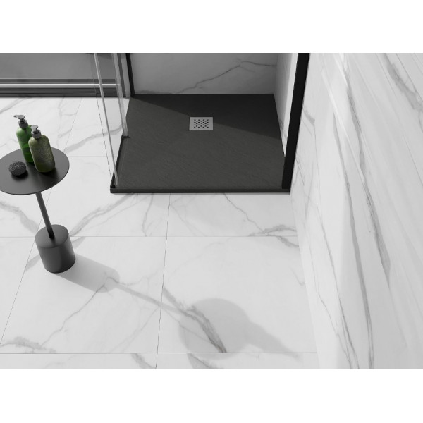 Душовий піддон MEXEN STONE+ 100x100 ANTHRACITE