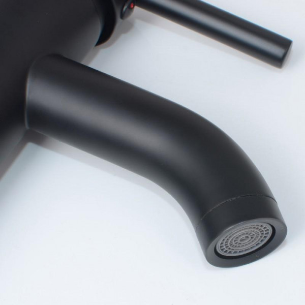 Змішувач для раковини (умивальника) YOKA SPA 24 BLACK чорний *