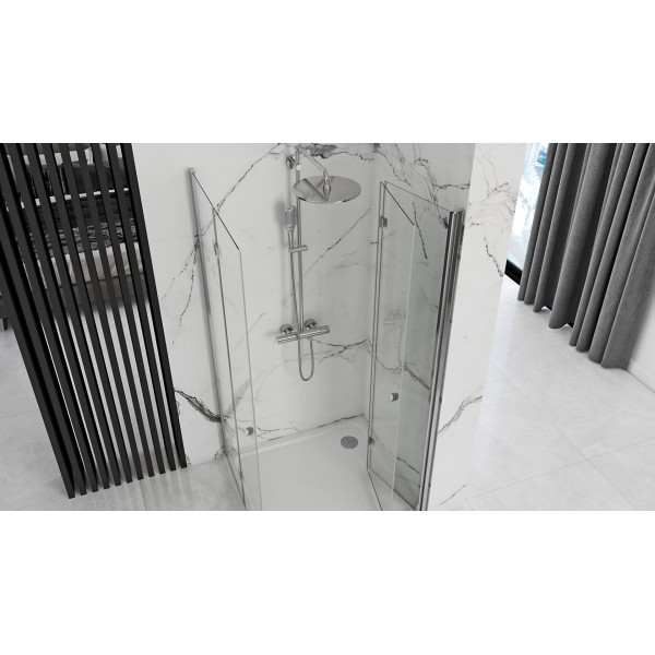 Душова кабіна REA FOLD N2 90х90 CHROME