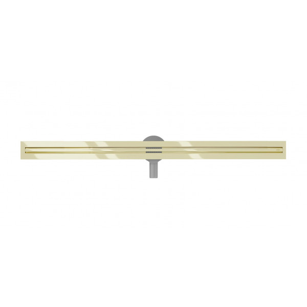 Трап для душу MEXEN FLAT 150 SLIM GOLD 360 ° золотий