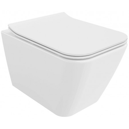 Підвісний унітаз MEXEN CUBE WHITE білий