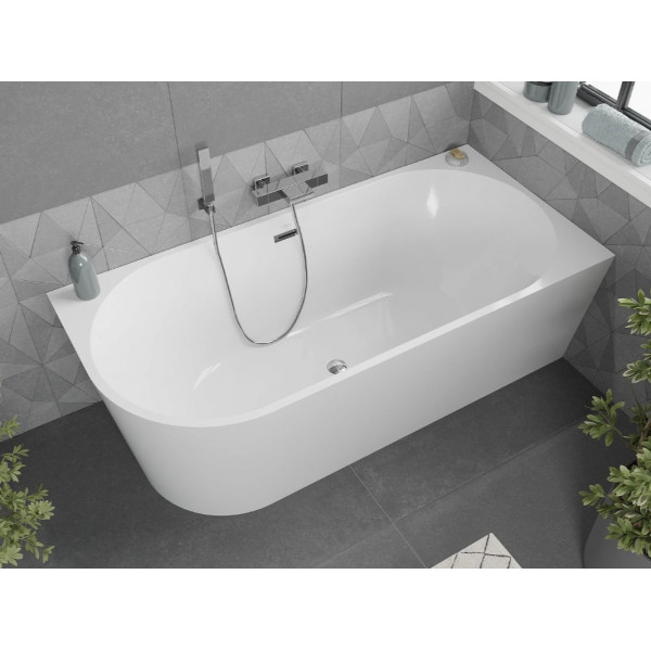 Ванна кутова MEXEN MIA 170x80 WHITE акрилова права