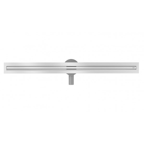 Трап для душу MEXEN FLAT 120 SLIM 360° сталь