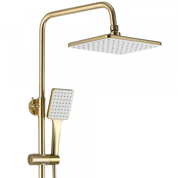 Душовий гарнітур REA HASS BRUSHED GOLD матове золото з виливом