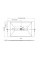Душовий піддон MEXEN TORO 160x90 WHITE