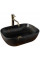 Умивальник (раковина) REA BELINDA BLACK MARBLE MATТ накладний