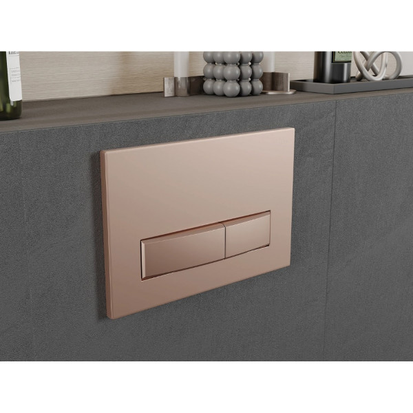 Кнопка змиву для інсталяції MEXEN FENIX 09 ROSE GOLD