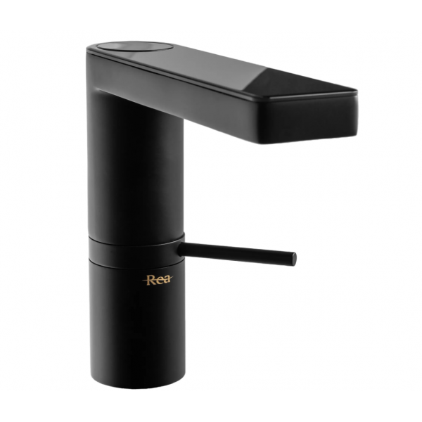 Змішувач для раковини (умивальника) REA AMAR LCD BLACK чорний *