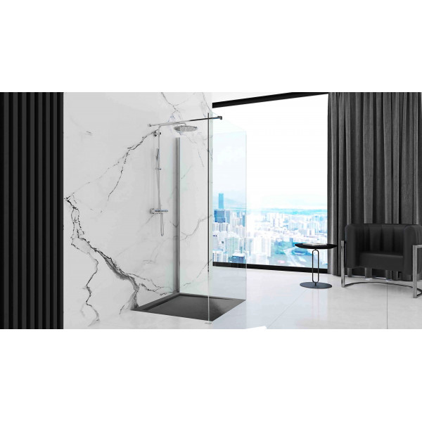 Душовий піддон REA GRAND 90x90 BLACK