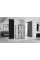 Душова кабіна REA RAPID FOLD 90x80 BLACK