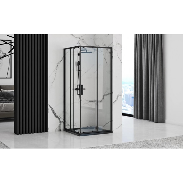 Душова кабіна REA PUNTO 90х90 BLACK