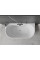 Ванна пристінна MEXEN OVAL 170x80 WHITE акрилова