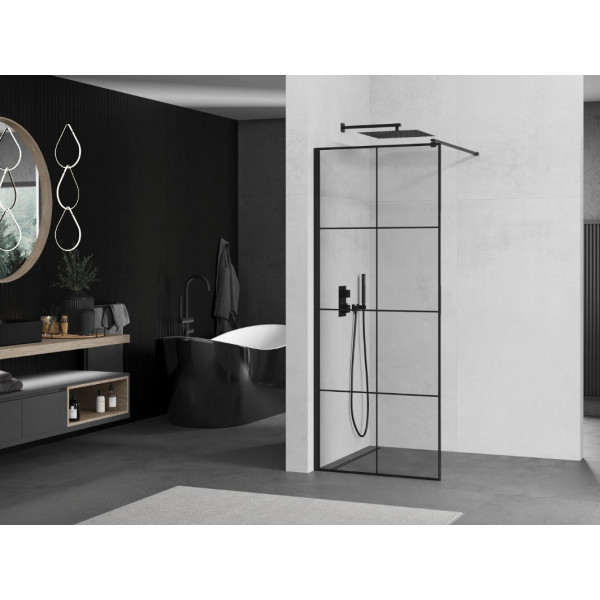 Душова стінка MEXEN KIOTO 90 LOFT BLACK