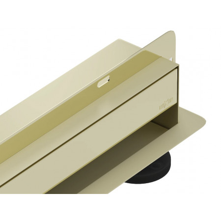 Трап для душу MEXEN FLAT 60 WALL GOLD 2в1 настінний золотий