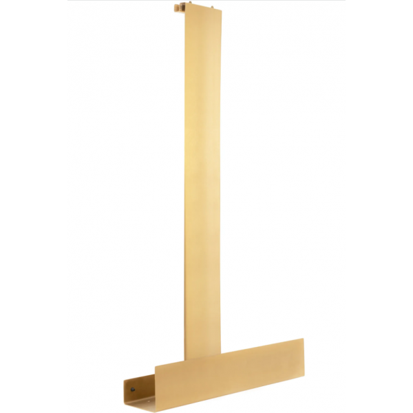 Полиця REA TORI BRUSHED GOLD на душову стінку