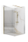 Душова стінка REA AERO 100 INTIMO BRUSHED GOLD