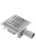 Трап для душу REA CROSS 15x15 NICKIEL BRUSHED