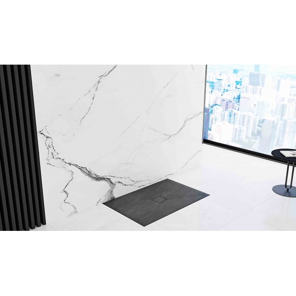 Душовий піддон REA STONE 80x120 BLACK