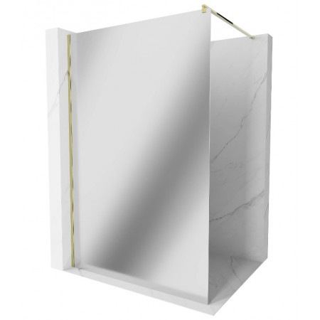 Душова стінка MEXEN KIOTO 120 MIRROR GOLD