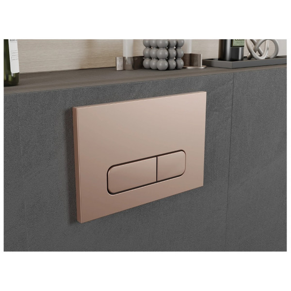 Кнопка змиву для інсталяції MEXEN FENIX 02 ROSE GOLD