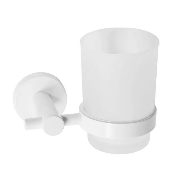 Склянка для зубних щіток REA 322233B WHITE білий