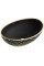 Умивальник (раковина) MEXEN ELZA BLACK MATT DIAMOND GOLD накладний