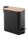 Кошик для сміття YOKA MOBY BLACK BAMBOO 5л. для ванної кімнати