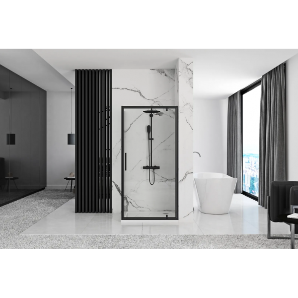 Душова кабіна REA RAPID SWING 90x80 BLACK