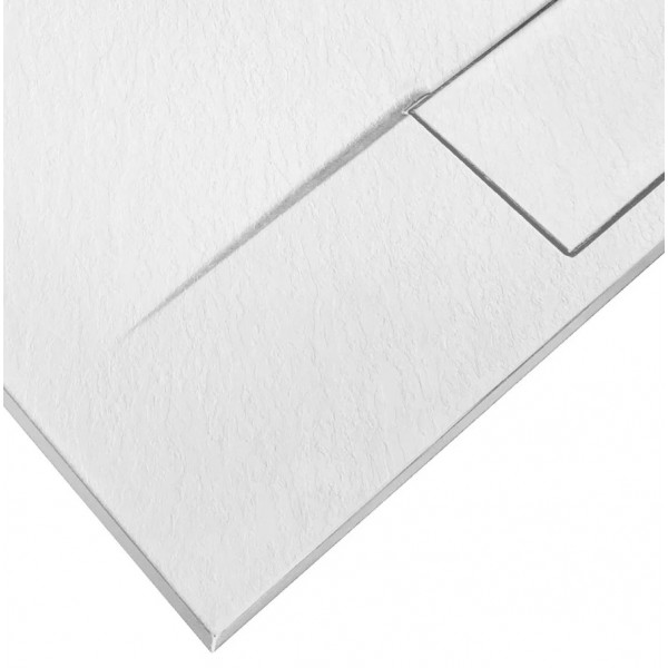 Душовий піддон REA BAZALT 80x100 WHITE