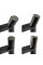 Змішувач для раковини (умивальника) REA ICON BLACK GOLD чорний *