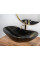 Умивальник (раковина) REA ROYAL 60 BLACK MARBLE MATТ накладний