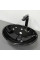 Умивальник (раковина) VBI PARMA BLACK GLOSSY накладний